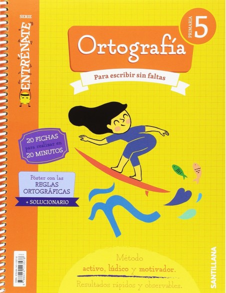 CUADERNO ORTOGRAFIA 5ºPRIMARIA ENTRENATE